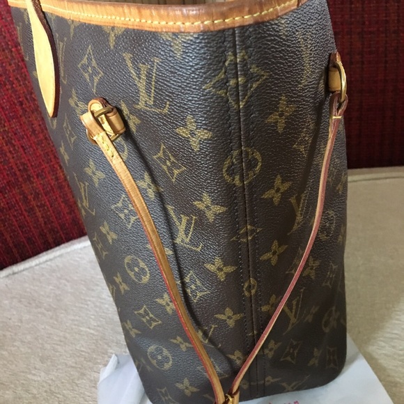 Authentic preowned lv Neverfull MM monogram - Picture 3 of 8